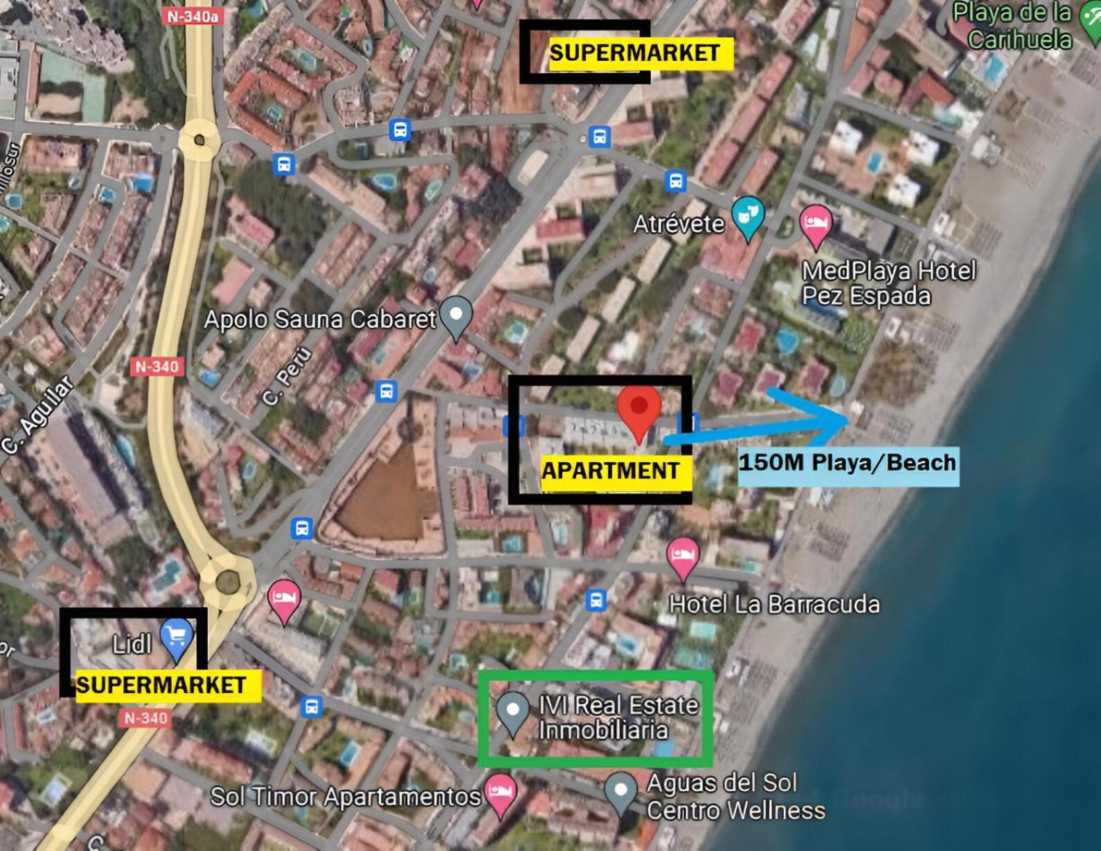 Апартаменти Carihuela Playa By Ivi Real Estate Торремолінос Екстер'єр фото